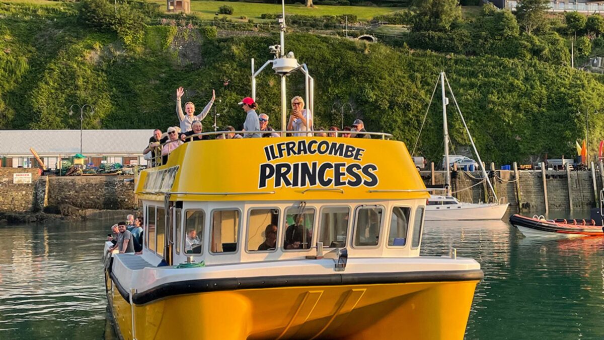 disabled friendly boat trip Devon, wheelchair accessible coastal cruise, mobility boat trip Ilfracombe, inclusive boat trip North Devon